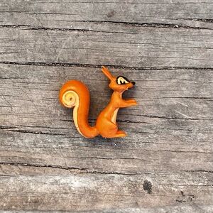 VINTAGE MINIATURE SQUIRREL FIGURE TOY ANIMAL DOLL
